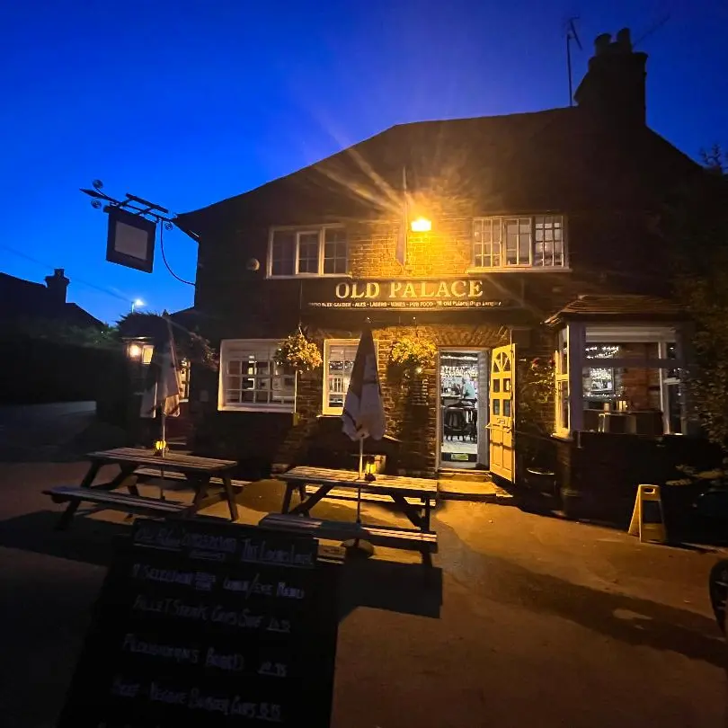 The Old Palace bar area